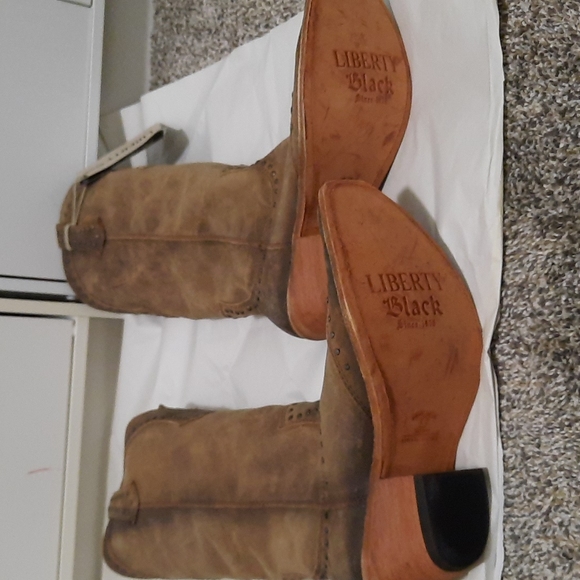 Liberty Black tan America boot NIB sz 8 - Picture 5 of 10